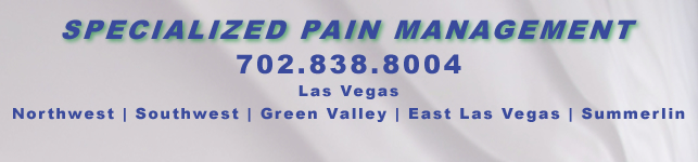 Specialized Pain management in Las Vegas