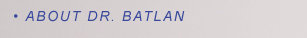 About Dr. Daniel Batlan